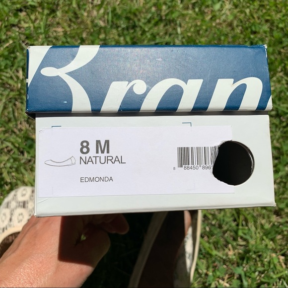 Lucky Brand Laced Cream Ballet Flats - Picture 7 of 12